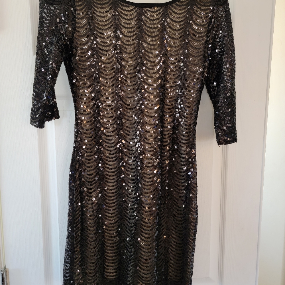 Sequins Mini Cocktail Dress